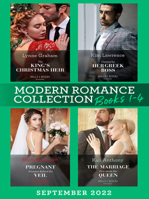 cover image of Modern Romance September 2022 Books 1-4